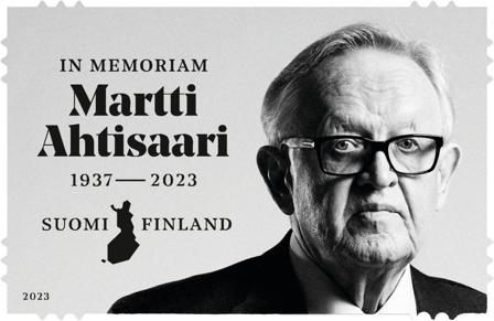 Finland - Martti Ahtisaari - Postfrisk frimærke