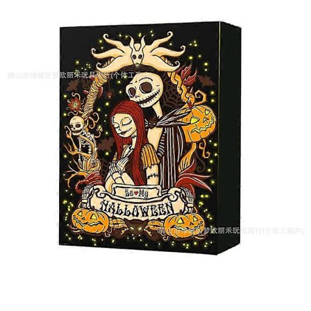 2025 Halloween adventskalender blind box ornament nya blind box leksaker kreativa leksaker
