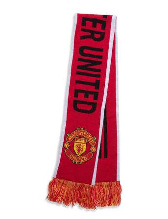 Mufc Scarf Accessories Scarves Lightweight Scarves Röd Adidas Performance