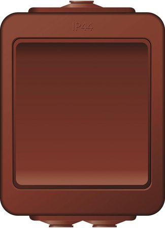 Norwesco AquaBest 1860046 Strömställare faluröd, 1-polig, Strömbrytare & vägguttag