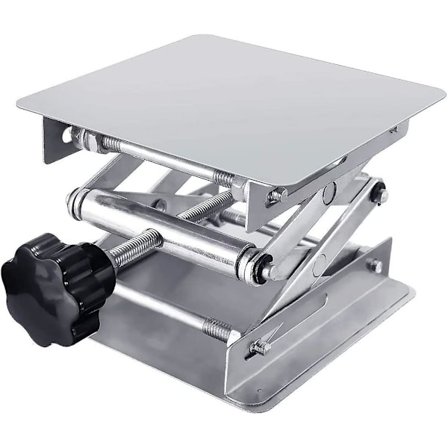 Løftebord Laboratorium Løfteplattform Rustfritt Stål Laboratorium Løfteplattform Stativ Sci