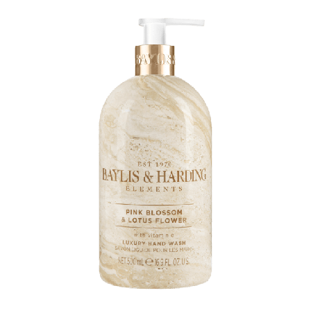 Baylis & Harding Elements Pink Blossom Lotus Flower Hand Wash Unisex 500 ML