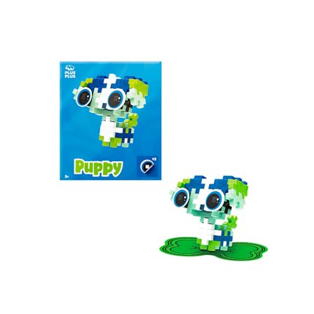 Plus-Plus Husdjurspaket – Hundvalp