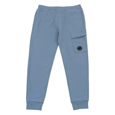 C.p. Company, Plush sweatpants Blauw, Heren, Maat:M