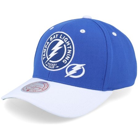 Mitchell & Ness - Tampa Bay Lightning All In 2.0 Pro Blue Adjustable Adjustable Blue Cap - NHL @ Hatstore