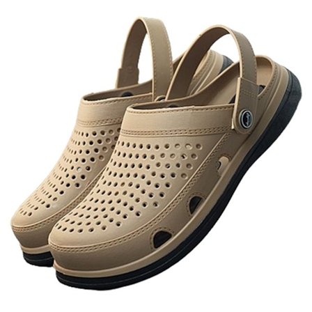 Dam- och herrträdgårdsträskor, strandsandaler, unisex, bekväma slip-on-sandaler