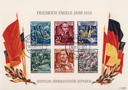 DDR 1955 - MICHEL blok 13 - Miniark - Stemplet