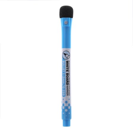 Magnetisk Whiteboard Marker Pen Raderbar Dry-Erase Ink Mark Sign With Eraser Hot