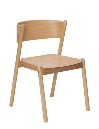 Hübsch Oblique Spisestol - ONE SIZE x 55