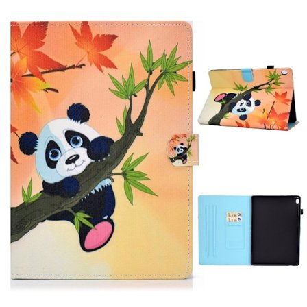 Lenovo Tab M10 viileä kuvio nahkainen läppäkotelo - Panda