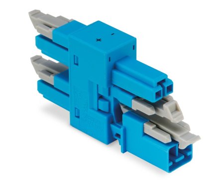 Wago 890-1904 Fordelingsblokk 1xIN/3xUT, Stikkontakter & kabler