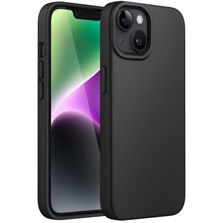 iPhone 14 Plus Matt Svart Skal