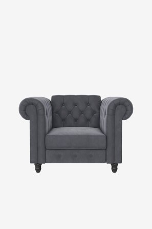 Dorel Home - Loungestol Felix - Grå - Lænestole - Fra Homeroom