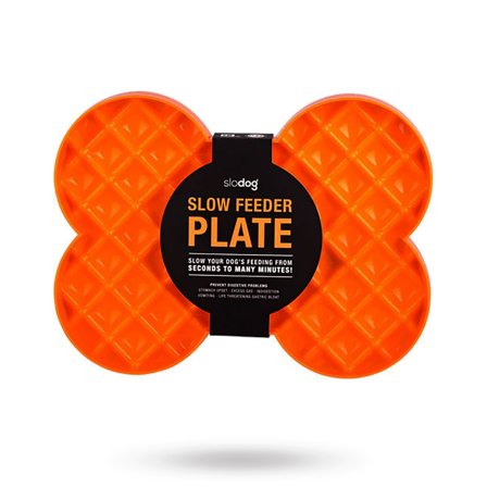 LickiMat - Lickimat Slow Feeder SloDog - orange