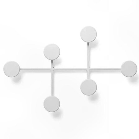 Metall Klädhängare Väggorganisatör för Klädförvaring och Entrédekoration Multifunktionell Nordisk Stil