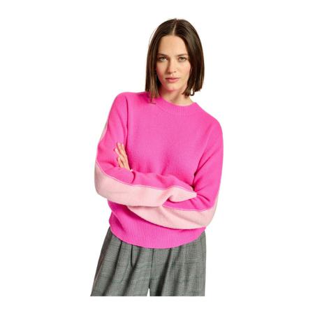 Essentiel Antwerp Round-neck Knitwear , Roze , Dames , Maat: M Truis