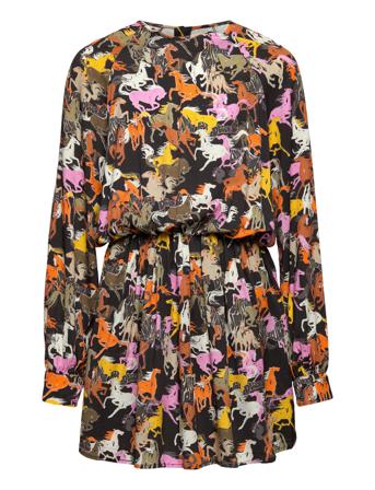 Dress Dresses & Skirts Dresses Casual Dresses Long-sleeved Casual Dresses Monivärinen/Kuvioitu Zadig & Voltaire Kids