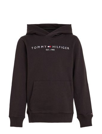 Essential Hoodie Black Tommy Hilfiger