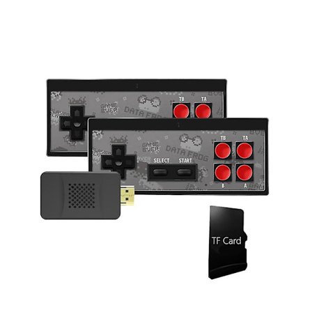 Usb Trådløs Y2 Hd Håndholdt Tv Videospil Konsol Indbygget 1800 Retro Spil Konsol Dobbelt Gamepad -c