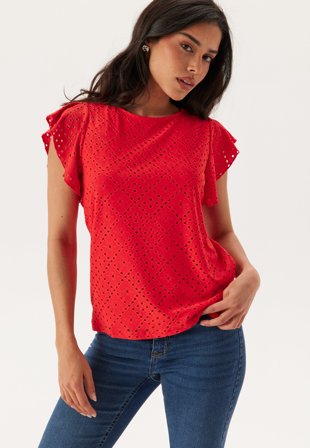 VERO MODA-Vmtassa Sl Frill Top-XS