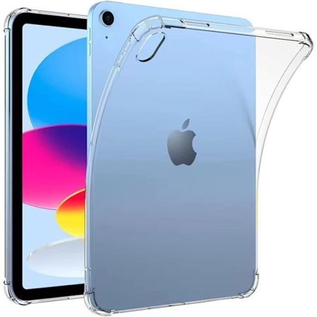 Coque för iPad 10 - Phonillico - Stötabsorberande - Flexibel TPU - Transparent - 10,9 tum