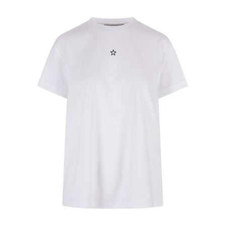 Stella McCartney T-Shirts vit, Dam, Dam, Storlek: 2XS