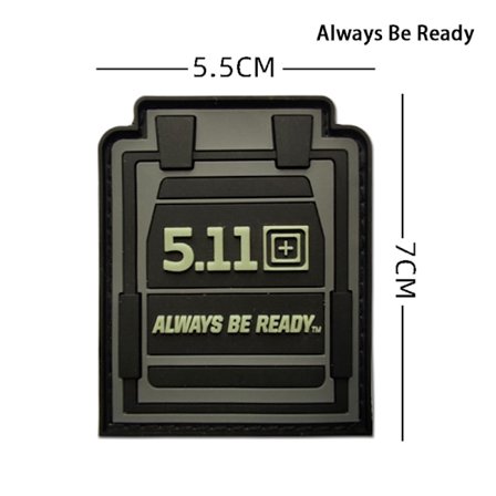 CrossFit 5.11 Military PVC Tactical Patches Broderi Emblem A