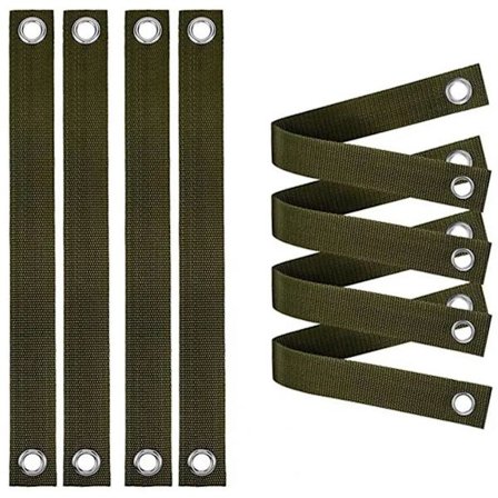 ING 8x Trestropper med maljer - Trestropp - Trestropper for støtte - Trestropper for å støtte trær - Planting og orkanbeskyttelse - For