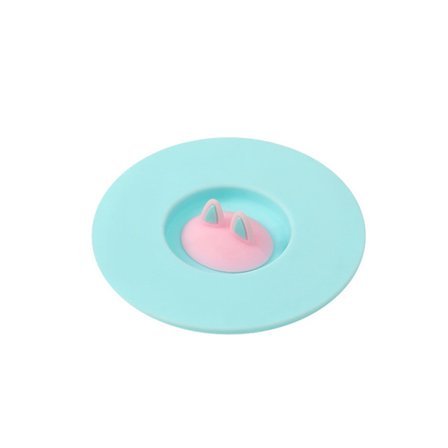 Kattör kopp lock tecknad kopp lock dammsäker silikon mugg sug - on stock