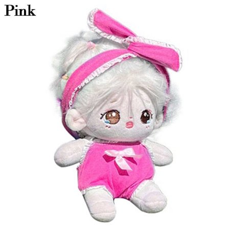 Nye Søte Klær 10cm Dukke Pyjamas ROSA