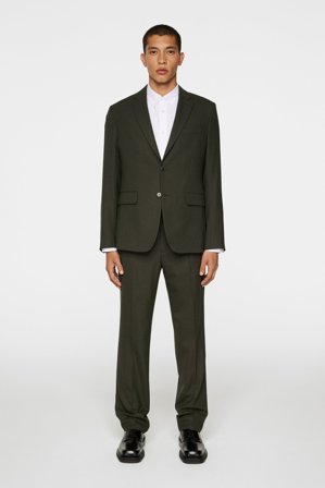 J.Lindeberg - Elton U Active Hopsack Blazer - Fashion - Green - Men - 48R