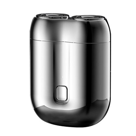 Mini-shave bærbar elektrisk barbermaskine, usb-opladningsbarbermaskine til hjemmet rejse til mænd