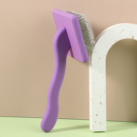 Karda för husdjur, karda för att ta bort löst hår, tovor och knutar, bästa skötselborste för professionell hundkam