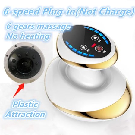 Massageapparat cellulite massager elektrisk massager rygmassage fedt massager cellulite reducer kropsmassager fodmassage