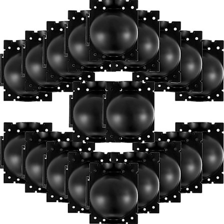 20 st Återanvändbar Växtrotningsutrustning Kit - Högtrycksförökningsbollbox (s) Förökningsutrustning