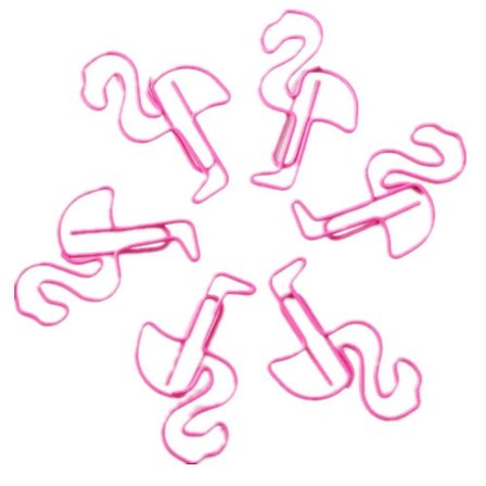10 kpl Flamingo paperiklipsi kirjanmerkki Pienikokoinen metalli Pinkki Toimisto Koti Koulutarvikkeet