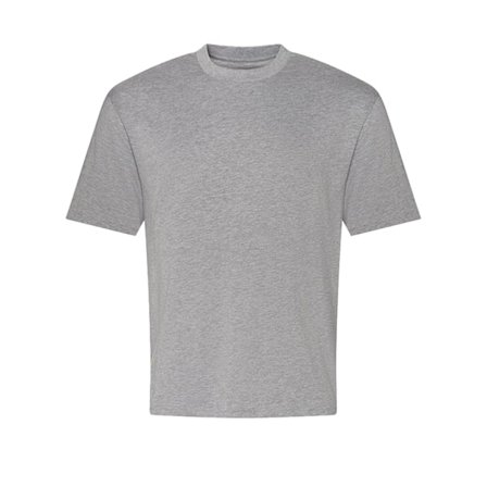 Awdis herr 100 Oversized T-shirt L Heather Grey