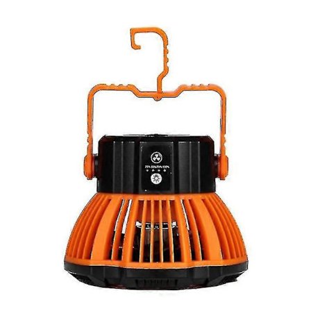 Oppladbar USB-campinglampe for husholdningsbruk med LED-lanterne, tidsstyrt fjernkontroll, taklampe, telt