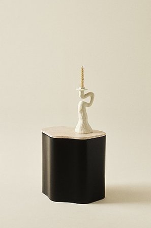 Jotex - Bijzettafel 46x35 Cm Zwart/grijswit Zwart/grijswit - FOSSI - Koop Sidetables & bijzettafels bij Jotex