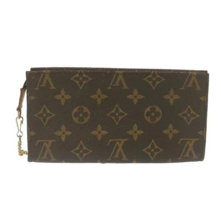 Louis Vuitton Vintage, Pre-owned Canvas pouches Bruin, unisex, Maat:ONE Size