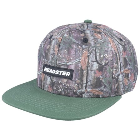 Kinder Headster - Multi snapback Cap - Kinder Real Tree/Green Snapback @ Hatstore