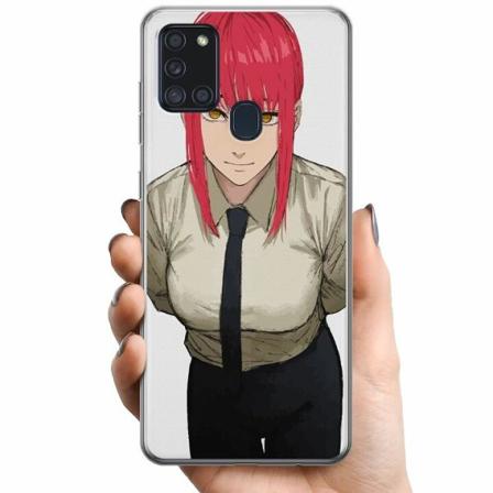 Samsung Galaxy A21s Tpu Mobilskal Makima Chainsaw Man