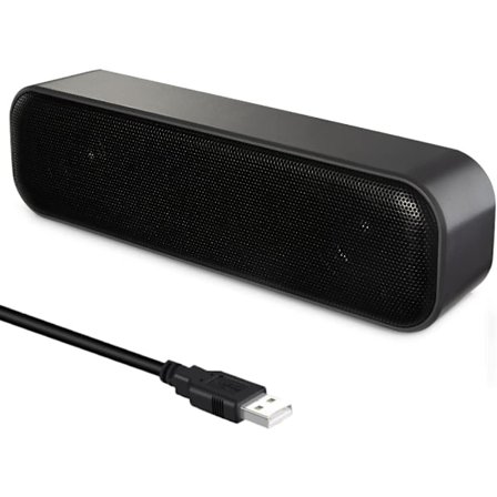 Tietokonekaiutin (183*37*47mm), USB-virralla toimiva kaiutin työpöydälle