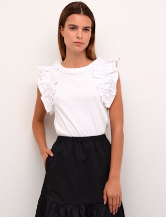 Karen By Simonsen Odakb Tank - White - XXL