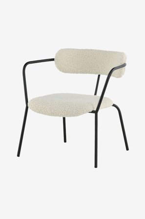 Venture Home - Lænestol Duffy - Hvid - Lænestole - Fra Homeroom