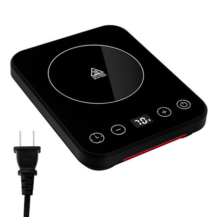 Varmer - Justerbar Temperatur Brødboks, Køkkenværktøj | Automatisk Tænd/Sluk Varmemåtte med Timer, Kompakt Bordplade Varmer