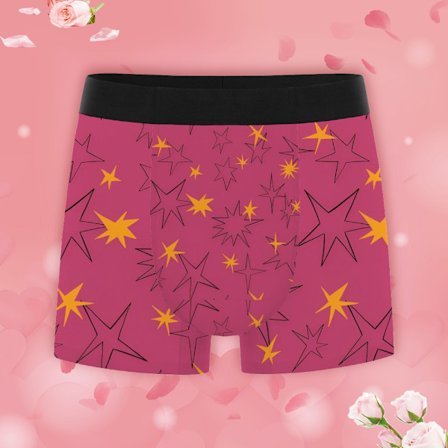 Cool Print Boxerkalsonger för män, mjuka och bekväma underkläder, perfekta att ge bort till honom på speciella dagar