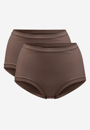 Cellbes of Sweden - Mjuk trosa 2-pack - brun - för damer - 46/48