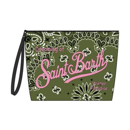 MC2 Saint Barth, Toilet Bags Groen, unisex, Maat:ONE Size