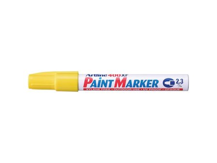 ARTLINE Märkpenna Rund 400XF Paint gul - Lyreco - Kontorsmaterial - Pennor - Märkpennor - Rund spets